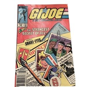 Marvel Comics GI Joe Real American Hero Strangest Secret Of All Aug 26 1984